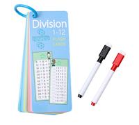 Aide à l'apprentissage des mathématiques Cartes d'entraînement de multiplication Cartes éducatives Mathématiques Cartes Flashcards Faits Cartes flash Outils de mathématiques éducatifs pour enfants