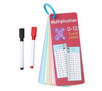 Aide à l'apprentissage des mathématiques Cartes d'entraînement multiplication Cartes éducatives Mathématiques Faits