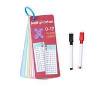 Aide à l'apprentissage des mathématiques Multiplication Cartes d'entraînement mathématiques Cartes éducatives Cartes flash Faits Cartes flash Faits