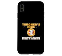 Aide à l'enseignant parce que chaque super-héros a besoin d'un coup de pouce cool Coque pour iPhone XS Max