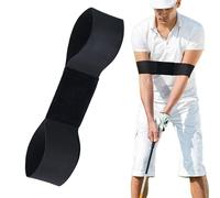 Aide à l'entraînement au swing de golf - Bande de golf Aide à l'entraînement - Accessoire de golf élastique pour corriger la posture et l'entraînement de putting pour homme et femme