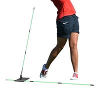 Aide à l'entraînement en avion de swing de golf - Système d'entraînement portable réglable | Entraîneur de swing de golf intérieur et extérieur | Tableau de soutien à la visée pour les jeunes, les adu