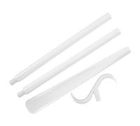 Aide à L'habillage des Chaussures Amovible, Long Manche, Blanc | ABS Plastique, Crochet Détachable et Courbure Étudiée, pour Récupération Après Chirurgie et Voyage
