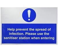 Aide à prévenir la propagation de l'infection. Veuillez utiliser la station désinfectante lorsque vous entrez