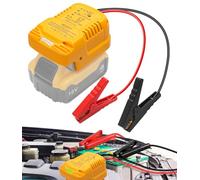 Aide au démarrage de Voiture Compatible avec Batterie Dewalt 18 V - Appareil de démarrage Portable et Adaptateur de Batterie 12 V (sans Batterie)