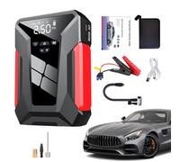 Aide au démarrage pour batteries de voiture - Bloc d'alimentation compact, appareil d'énergie portable, système d'assistance au gonflage intégré, allumage d'urgence, charge de sauvegarde, redémarrage
