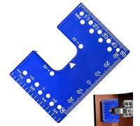 Aide Au Montage Des Charnières D'armoires - Kit De Positionnement De Charnières Magnétiques | Bloc D'espacement Précis | Alignement De Pour Le Travail Du Bois, Guide De Montage De Porte Pour L