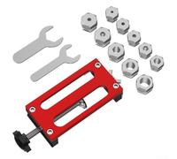 Aide au positionnement de profil en aluminium pour séries 20/30/40 avec ouvertures de 4 à 15 mm, outil de configuration rapide pour un alignement précis et un espacement des trous personnalisable