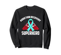 Aide au rétablissement de la dépendance aux Super-héros Warrior Fighter Sweatshirt