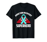 Aide au rétablissement de la dépendance aux Super-héros Warrior Fighter T-Shirt