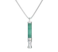 Aide au sevrage du tabagisme avec cristal vert, aide à la méditation en titane pour éviter de fumer, soulager l'anxiété, les voies respiratoires, l'entraînement respiratoire et la relaxation, convient