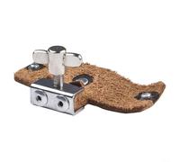 Aide au silence pour batterie fabriquée à partir de cuir pour soutenir la mise en forme du ton et réduire l'excès d'anneau dans la pratique (marron, taille S)