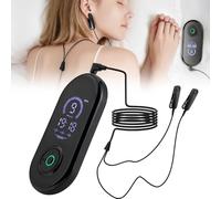 Aide au sommeil avancée, appareil de stimulation du nerf vague avec clips d'oreille, aide au sommeil pour adultes, réduit l'anxiété, soulage la fatigue, micro courant, 3 modes, 9 forces, charge USB