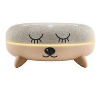 TERRAILLON - ZEN BOX KID, Aide à l'apaisement, Endormissement enfant, Machine à Bruit Blanc avec 7 sons apaisants, Streaming musique via Bluetooth, 8 ambiances lumineuses, prog 15-30-60 min, USB-C