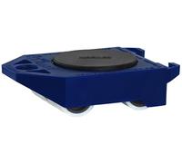 WAGNER design yourself Chariot déménagement MM 3171, 12 x 8 x 3,5 cm, Charge 200 kg, Plateau tourt Pratique, certifié TÜV & GS, Transport et déménagement Meubles, Anti-basculement, 20317101 Bleu/Noir