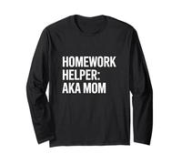 Aide aux devoirs AKA Mom School Teacher Education Manche Longue