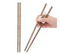 Aide Baguettes Pour Adultes, Baguettes D'apprentissage En Bois, Baguettes Flexibles Antidérapantes Réutilisables, Baguettes De Cuisine Pour Les Apprenants Handicapés Âgés
