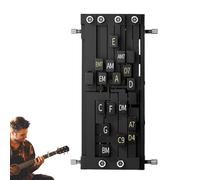 Aide d'accords de guitare - Entraîneur de position des doigts universel | ABS léger | Sangle réglable, coussinets qui n'endommagent pas, aucun outil nécessaire | Aide pratique