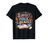 Aide les bibliothèques publiques et les amateurs de lecture T-Shirt