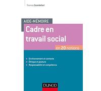 Aide-mémoire - Cadre en travail social - En 20 notions: En 20 notions