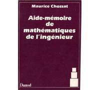 Aide-Memoire De Mathematiques De L'Ingenieur