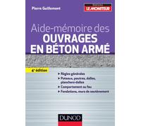 Aide-mémoire des ouvrages en béton armé