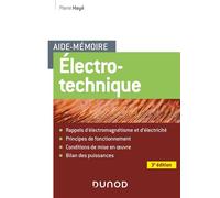 Aide-mémoire Electrotechnique 3ème édition - Pierre Mayé - Dunod - broché - Scolaire / Universitaire