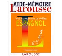 Aide-mémoire espagnol, tout le programme du collège