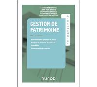 Aide-mémoire - Gestion de patrimoine 2nde édition - Catherine Karyotis - Dunod - broché - Etude