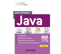 Aide-mémoire - Java 5ème édition - Vincent Granet - Dunod - broché - Manuel