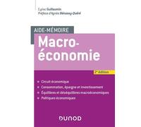 Aide-mémoire - Macroéconomie 2nde édition - Cyriac Guillaumin - Dunod - broché - Etude