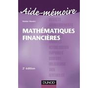 Aide-mémoire Mathématiques financières