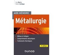 Aide-mémoire Métallurgie Guy Murry (Auteur), Robert Leveque (Auteur)