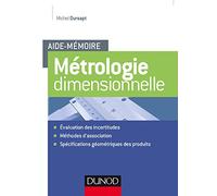 Aide-mémoire - Métrologie dimensionnelle
