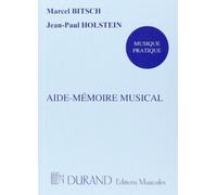 Aide-mémoire musical - Livre