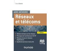 Aide-mémoire - Réseaux et télécoms 2nde édition - Claude Servin - Dunod - broché - Scolaire / Universitaire