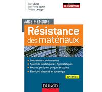 Aide-mémoire - Résistance des matériaux - 10e éd.