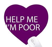 aide - moi, je suis pauvre Jeux de tapis de souris en forme de coeur