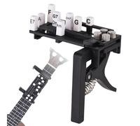 Aide pour cordes de guitare, entraîneur d'accords de guitare | Outil assisté avec clip pour guitare, entraîneur d'accords pour ukulélé - Outil d'apprentissage compact
