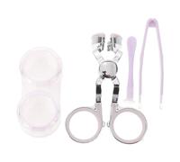 Aide pour Lentilles de Contact à Micro-aspiration en Abs, Portable | Précision de Pose et Retrait, Usage Quotidien ou Voyage, pour Ongles Longs et Débutants, Facile à Transporter