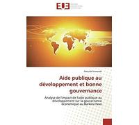 Aide Publique Au Développement Et Bonne Gouvernance