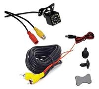 Aide Stationnement Caméra Recul pour L'aide Au Stationnement Secours Universelle Étanche avec HD CCD 12 LED Caméras Recul À Grand Angle Vue Arrière Nuit Caméra