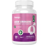 Aide Urinaire pour Chien 120 Gelules sans Saveur Complement pour Infection Urinaire Chien avec Cranberry, Racine d'Astragale, D-Mannose & Racine de Guimauve,Alternative aux Poudres et Gouttes