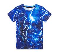 AIDEAONE T-Shirt d'été décontracté pour garçons de 13 à 14 Ans