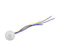 Aideepen Interrupteur à Capteur Infrarouge, Motion Mini Détecteur de Mouvement PIR 120°, Technologie à 3 Fils pour Lampe à Incandescence, Plafonnier LED, 110-240 V, Portée 3-5 m