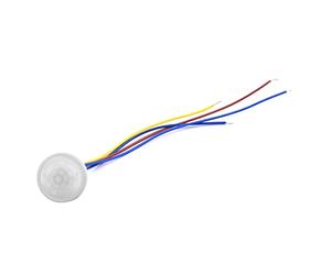 Aideepen Interrupteur à Capteur Infrarouge, Motion Mini Détecteur de Mouvement PIR 120°, Technologie à 3 Fils pour Lampe à Incandescence, Plafonnier LED, 110-240 V, Portée 3-5 m