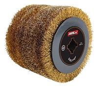 Aidelife Brosse métallique pour le ponçage et le décapage de tous types de surfaces en métal ou en bois pour rénovateur extérieur à brosseØ120x100