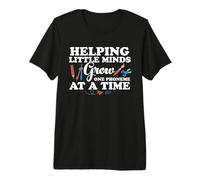 Aider Les Petits Esprits à Grandir Un phonème à la Fois Enseignant ESL T-Shirt Haut de Gamme