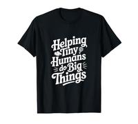 Aider Les Petits Humains à Faire de Grandes Choses T-Shirt Graphique avec Valeur