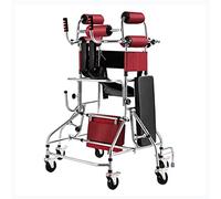 Aides à la marche for personnes handicapées, déambulateur de rééducation suite à un accident vasculaire cérébral ou à une hémiplégie - Cadre debout réglable en hauteur for adultes et personnes âgées
